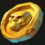 Simbolo della moneta d'oro a Pirate's Cove